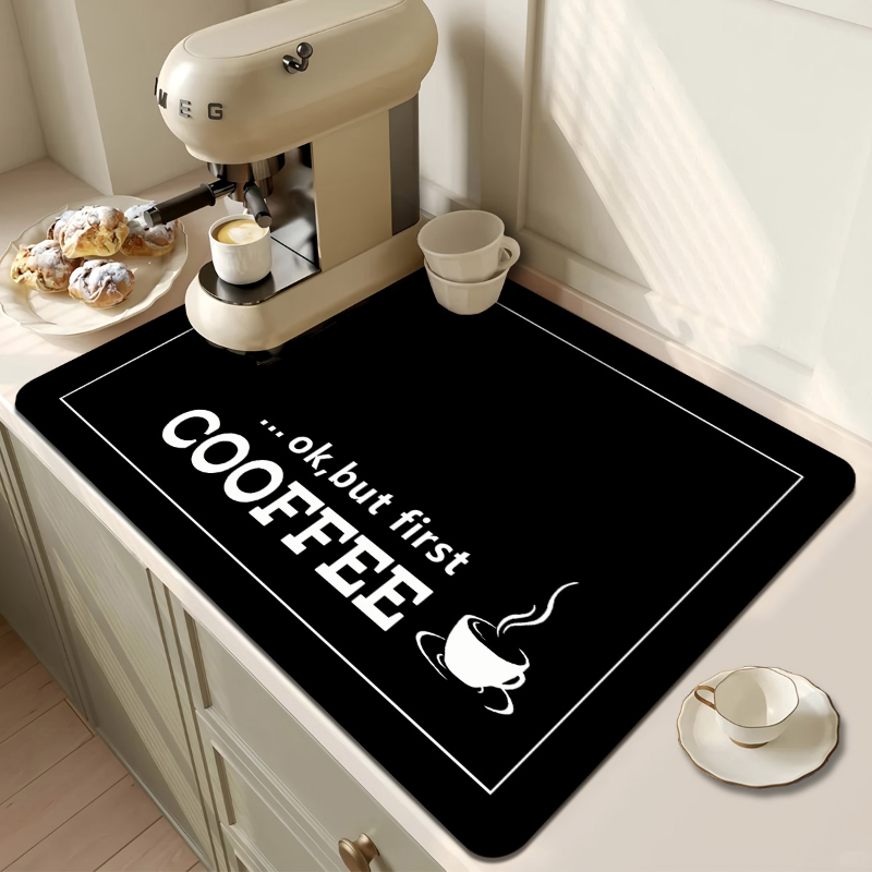 Bar Mat Rubber - Tapete de Cozinha Antiderrapante e de