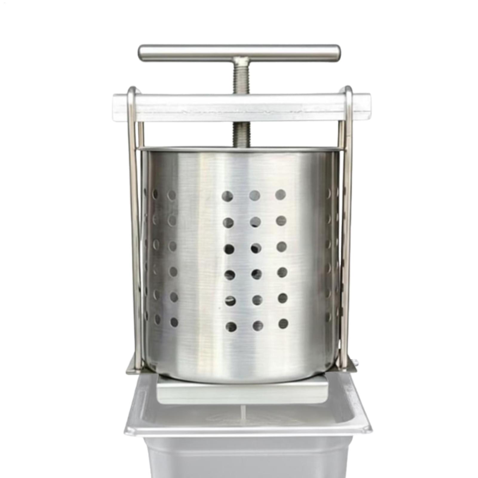 Citrus Juicer Bar - Prensa Manual de Aço Inoxidável 2.5L