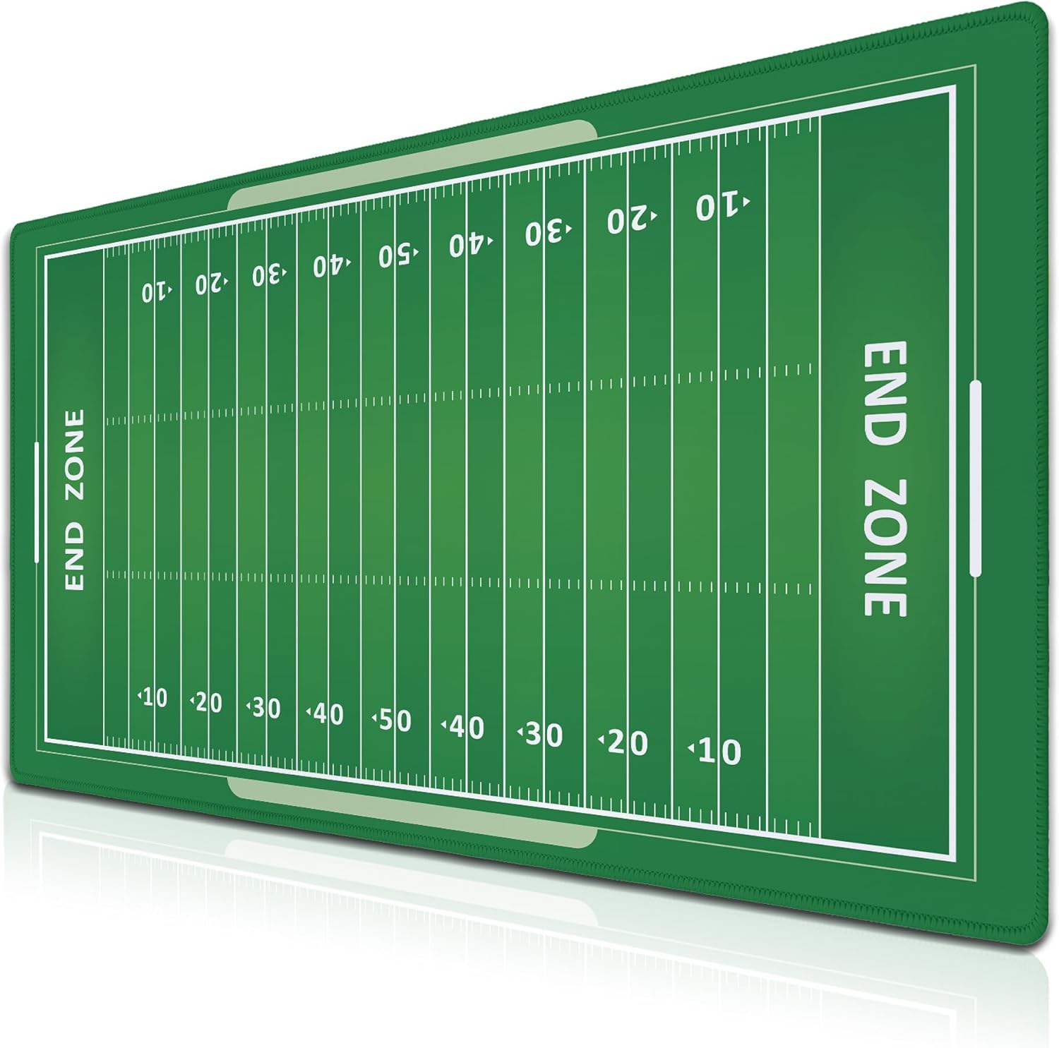 Bar Mat Rubber - Tapete de mesa verde American Football
