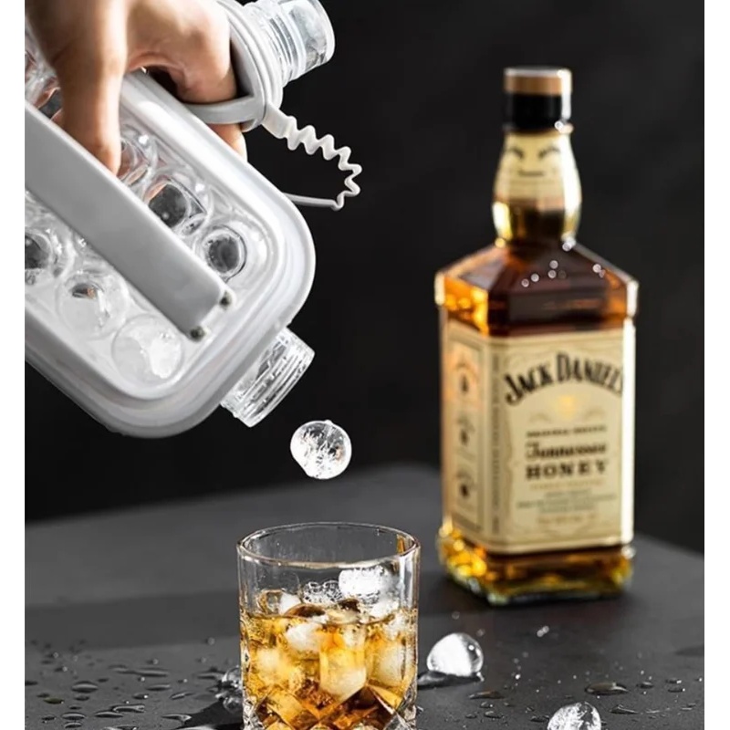 Novo Copo de Silicone 2 em 1 p - Ice Mold Sphere avaliação e preço