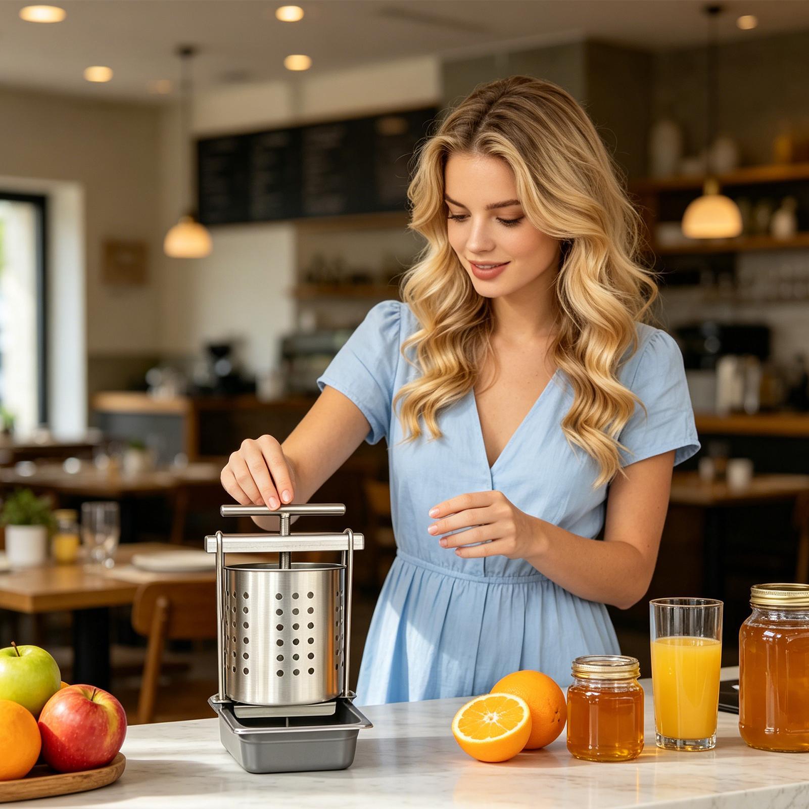 Prensa Manual de Aço Inoxidáve - Citrus Juicer Bar avaliação e preço