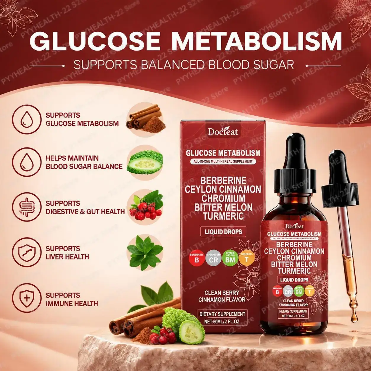 Gotas líquidas para o metaboli - Bitters Bottle Set avaliação e preço